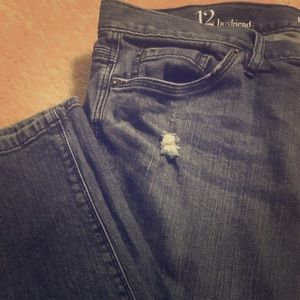 LOFT boyfriend jeans!