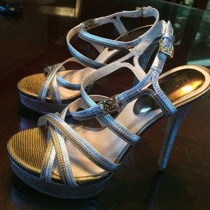 Michael Kors strappy sandal heels