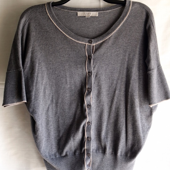 Cropped sweater.