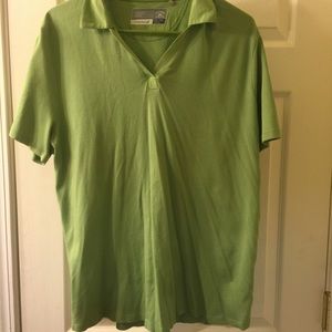 Light lime green golf polo. XXXL