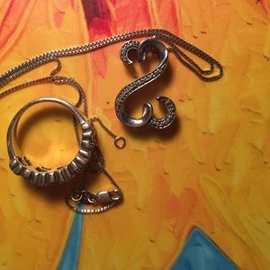 KAY Open Heart NECKLACE AND RING