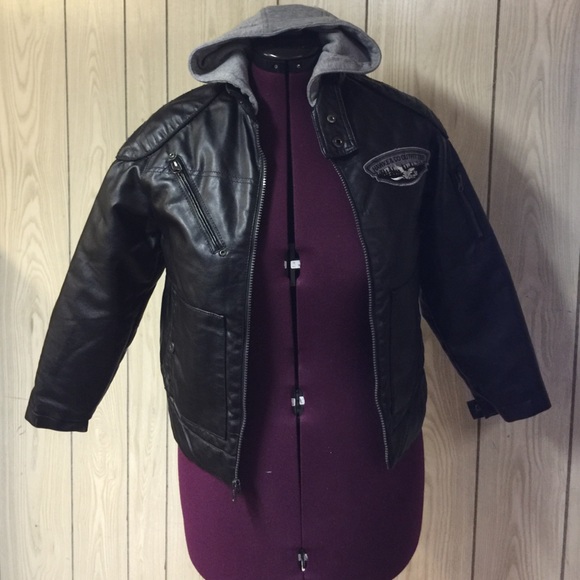 Boys ( kids ) pleather jacket - Picture 1 of 2