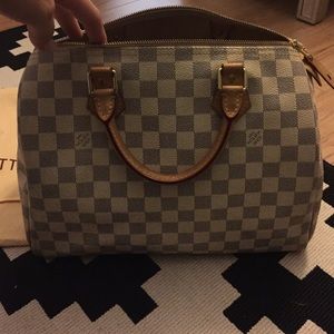 Louis Vuitton Speedy 30- Damier Azur