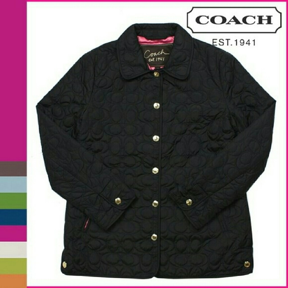 Coach Jackets & Blazers - Coach quilted jacket worn once