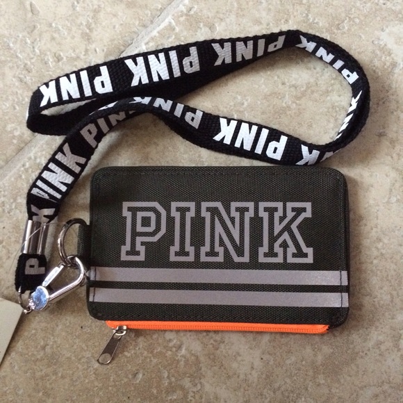VS PINK Reflective lanyard🍀