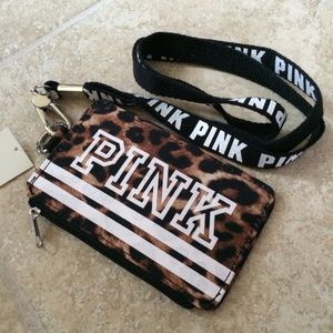 VS PINK Cheetah lanyard🐆