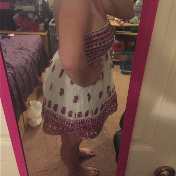 Flowered stretchy dress/top/skirt - Picture 4 of 4