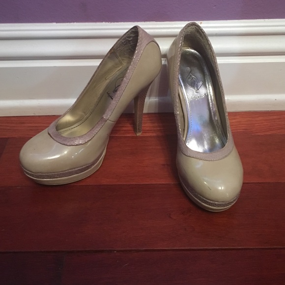 Beige Baby Phat Heels