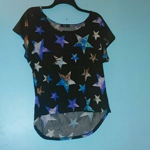 Galaxy Star Hi-Low Shirt