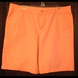 Gap Boyfriend Roll-Up Shorts Size 12 Khakis