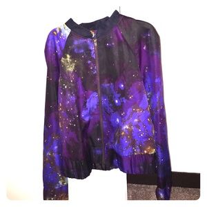 Galaxy bomber jacket