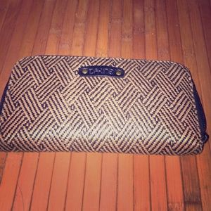 Dakine bamboo wallet/ pink inside