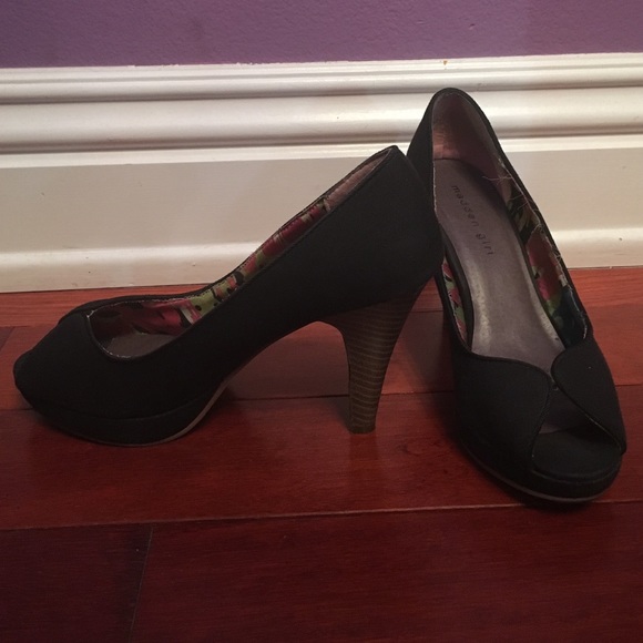 Black Madden Girl heels