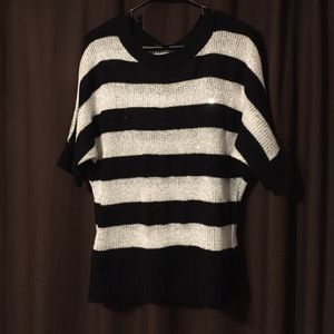 Black and white stripe sweater
