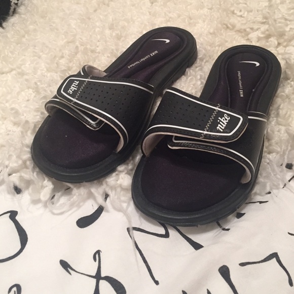 Nike "comfort footbed" slides