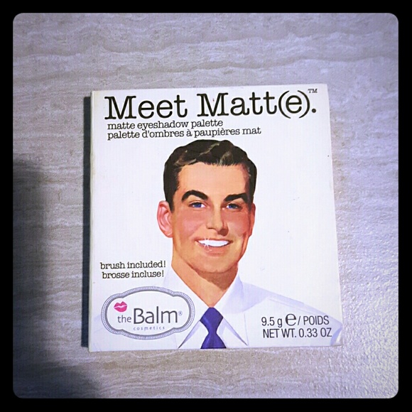Discontinued The Balm Meet Matt(e) Palette