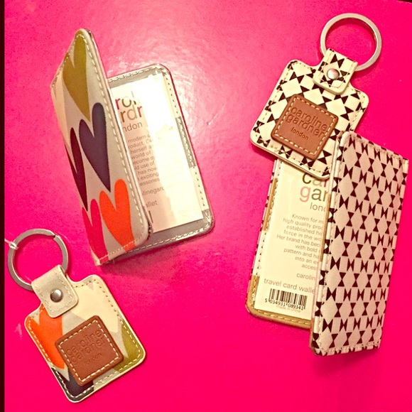 NWT Caroline Gardner Wallets & Keychains