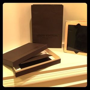 Authentic LV scarf box