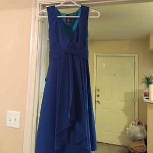 **MUST GO** Vince Camuto blue dress