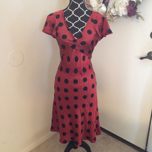 Betsey Johnson Red Polkadot Dress