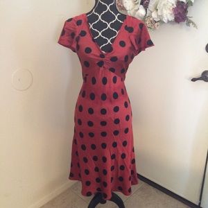 Betsey Johnson Red Polkadot Dress
