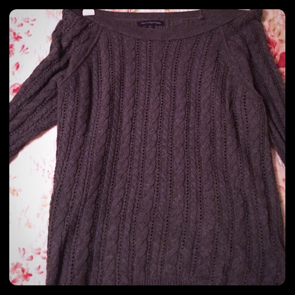 Dark Gray American Eagle Sweater