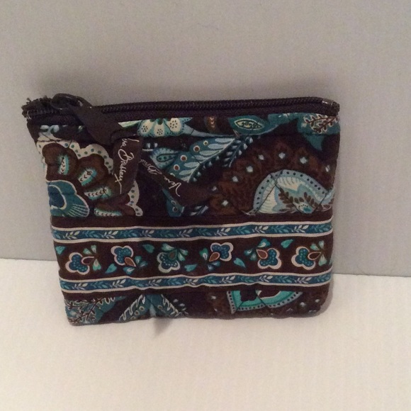 SOLD! Vera Bradley Quilted Coin Purse - Picture 1 of 3