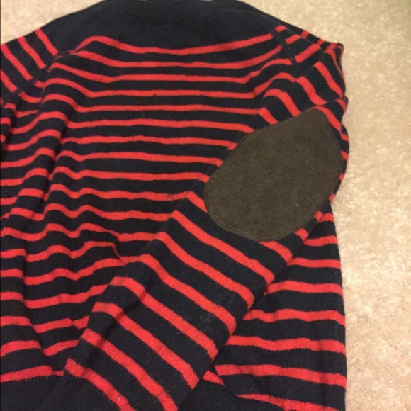 Kids sweater striped blue and red - Picture 1 of 1