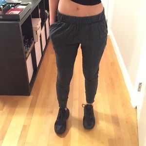 Dark gray Zara joggers