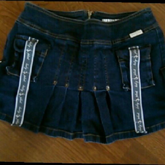 DENIM BABY PHAT SKIRT