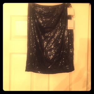 Hand beaded/ sequin skirt