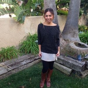 F21 Polka Dot Tunic