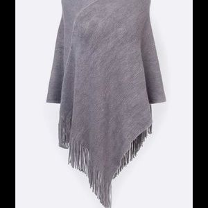 Classic Fringe Fashion Poncho.