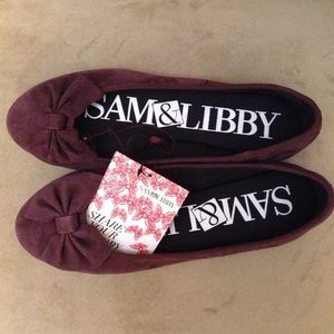 Ballerines SAM & LIBBY - Taille 8 US Femme, Multicolores, Légèrement Portées !
