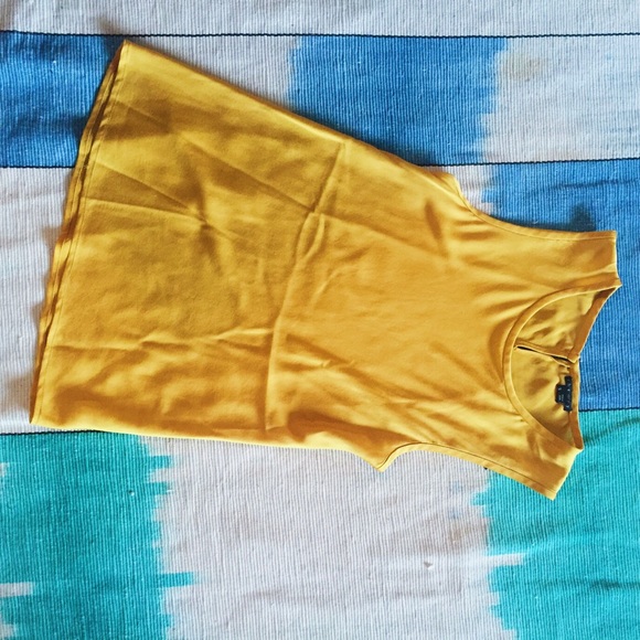 Goldenrod Theory Shell Tank (silk)