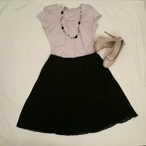Pleated skirt