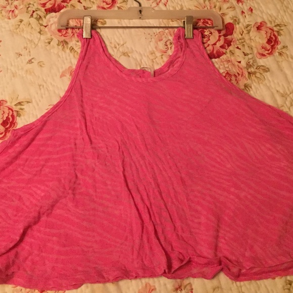 Sheer Zebra Pattern Top - Picture 1 of 1
