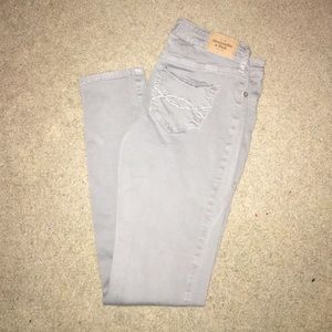 Grey Abercrombie Jeggings