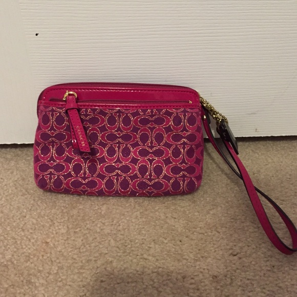 Coach wristlet