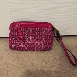 Coach wristlet
