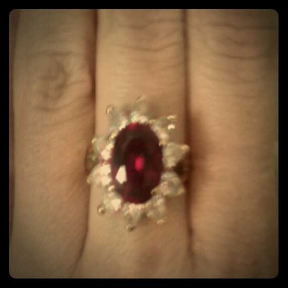 Vintage remake 925 HG stamped ring