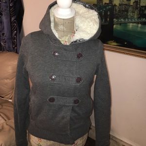 Pink Victoria Secret fur lined jacket