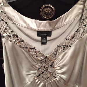 Alfani Silver Camsole