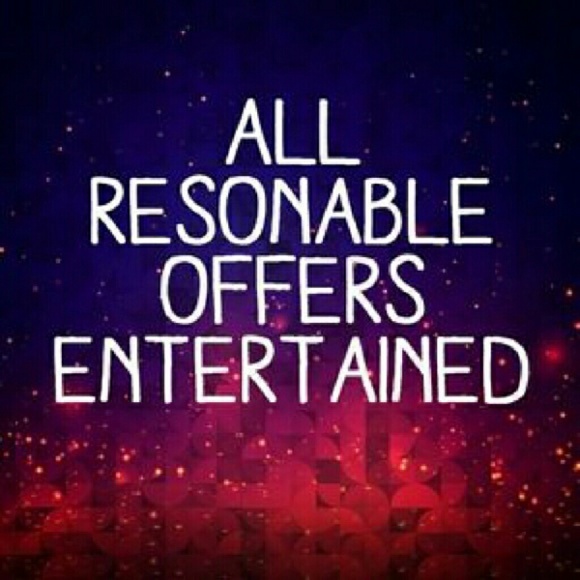 Reasonable offers