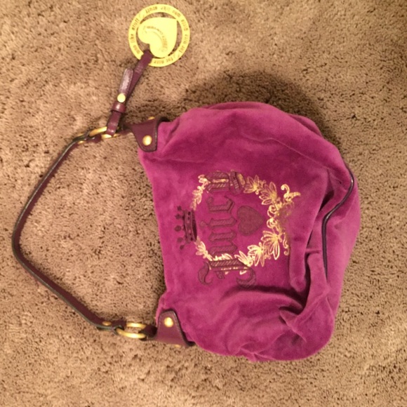 Purple Juicy Couture purse