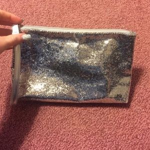 Wristlet ( silver and sparkly)