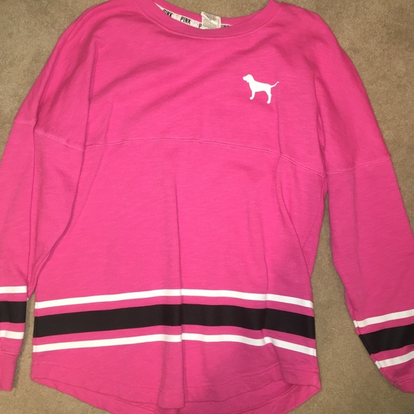 VS Pink pullover pink jacket