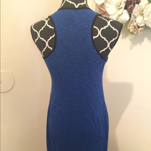 Mossimo Racerback Dress Blue - Picture 2 of 3