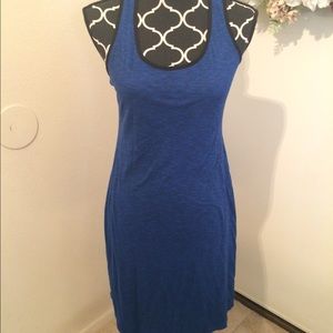 Mossimo Racerback Dress Blue