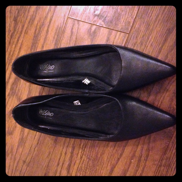 Black Mossimo for Target Kitten Heels